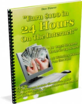 Earn $100 in 24 Hours On The Internet