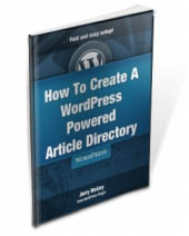 How To Create A WordPress Powered Article Directory