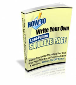 How To Write Your Own Lead-Pulling Squeeze Page