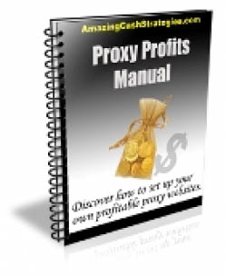 Proxy Profit Manual