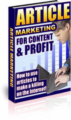 Article Marketing For Content & Profit