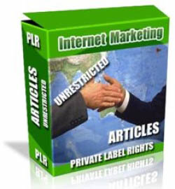 Private Label Article Pack : Internet Marketing Articles