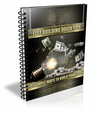 List Building Quick Tips