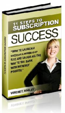11 Steps To Subscription Success