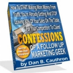Confessions Of A Follow Up Marketing Geek