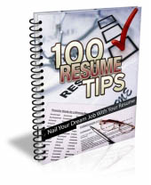 100 Resume Tips