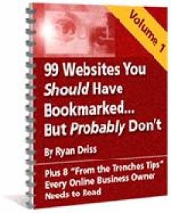 99 Websites You Should Have Bookmarked : Volume 1